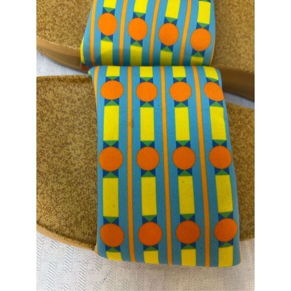 Fitflops x YinkaILori sandals US 7 multi color geometric shapes - Picture 2 of 7